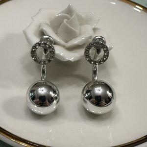 Silver Drop Earrings